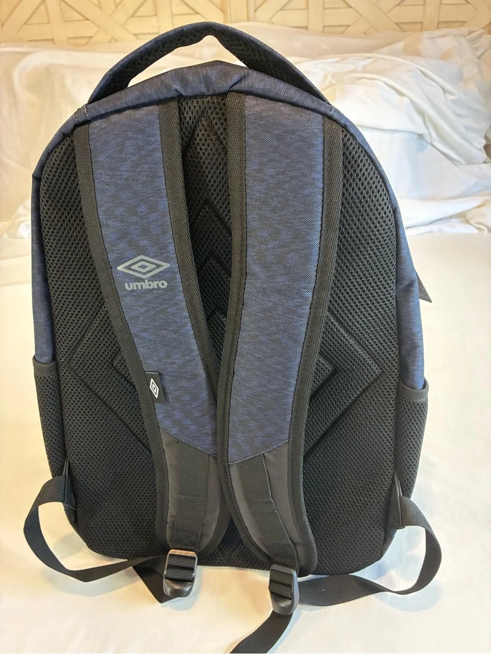 Umbro Dark Blue Backpack with Black Accents